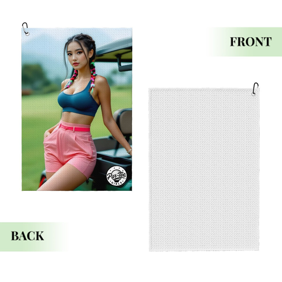 Cart Candy Golf Towel - Midday Casual on the Fairway